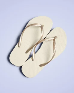 Flip Flops & Sandals|Flip Flops*Havaianas Slim Flatform Thongs Beige