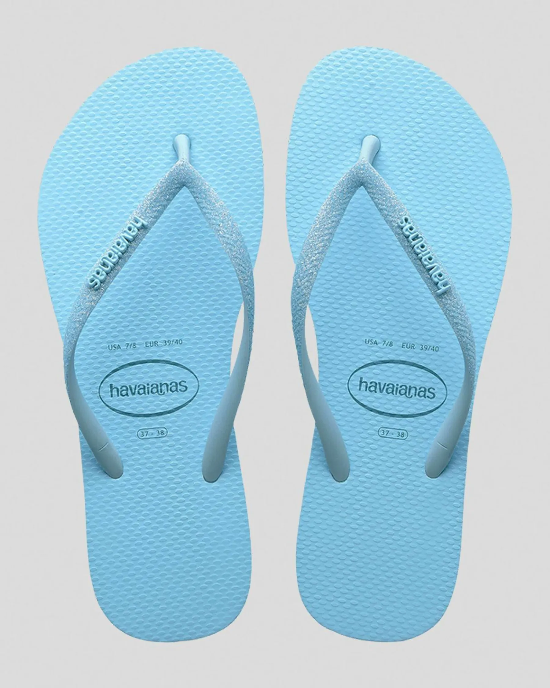 Slim Glitter Iridescent Thongs Women Flip Flops