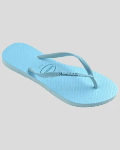 Slim Glitter Iridescent Thongs Women Flip Flops