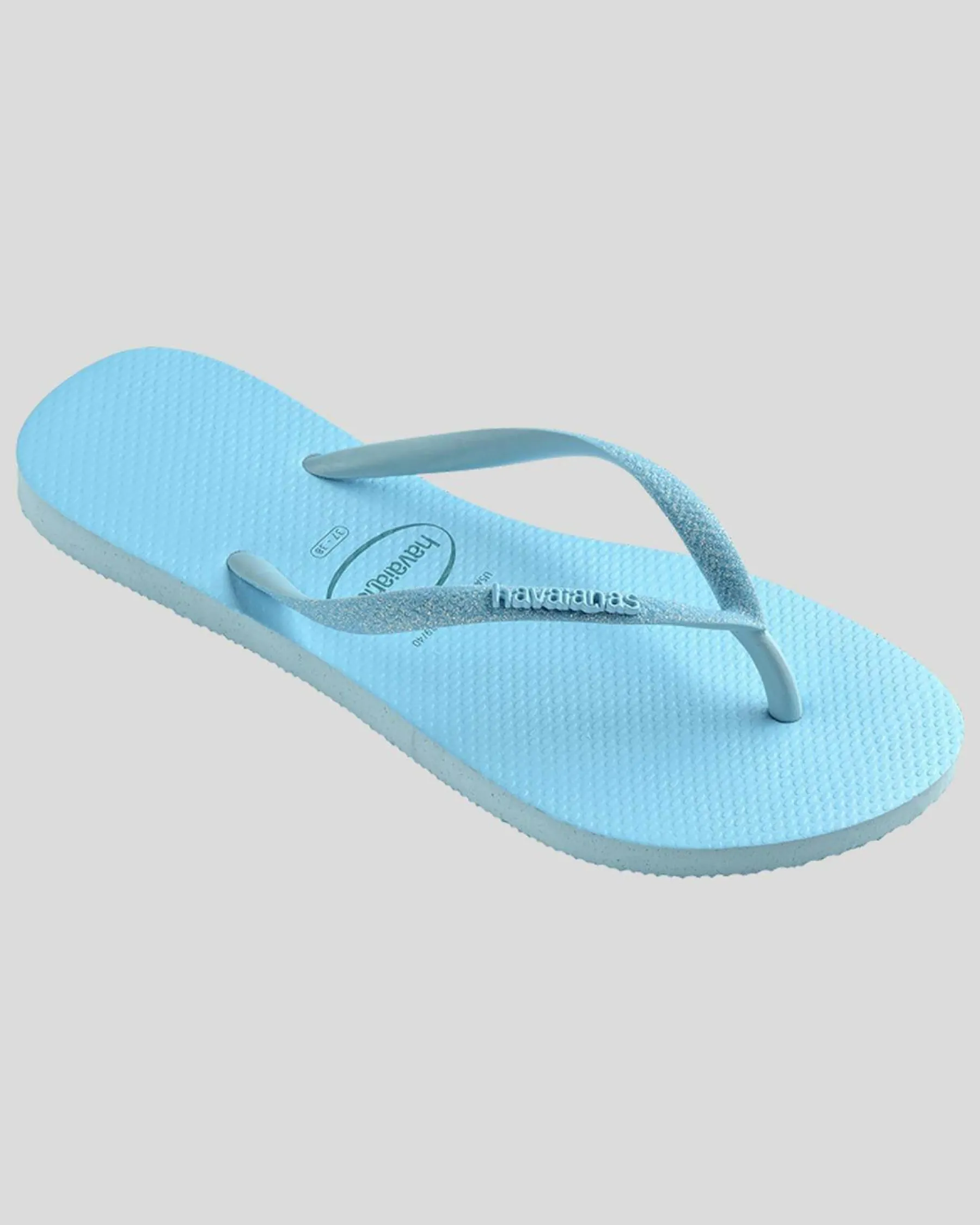 Slim Glitter Iridescent Thongs Women Flip Flops