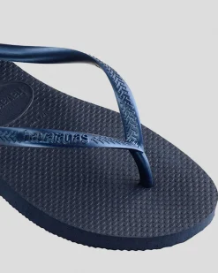 New Slim Metallic Thong Women Flip Flops