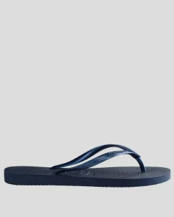 New Slim Metallic Thong Women Flip Flops