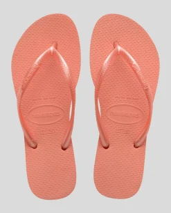 Hot Slim Metallic Thongs Women Flip Flops