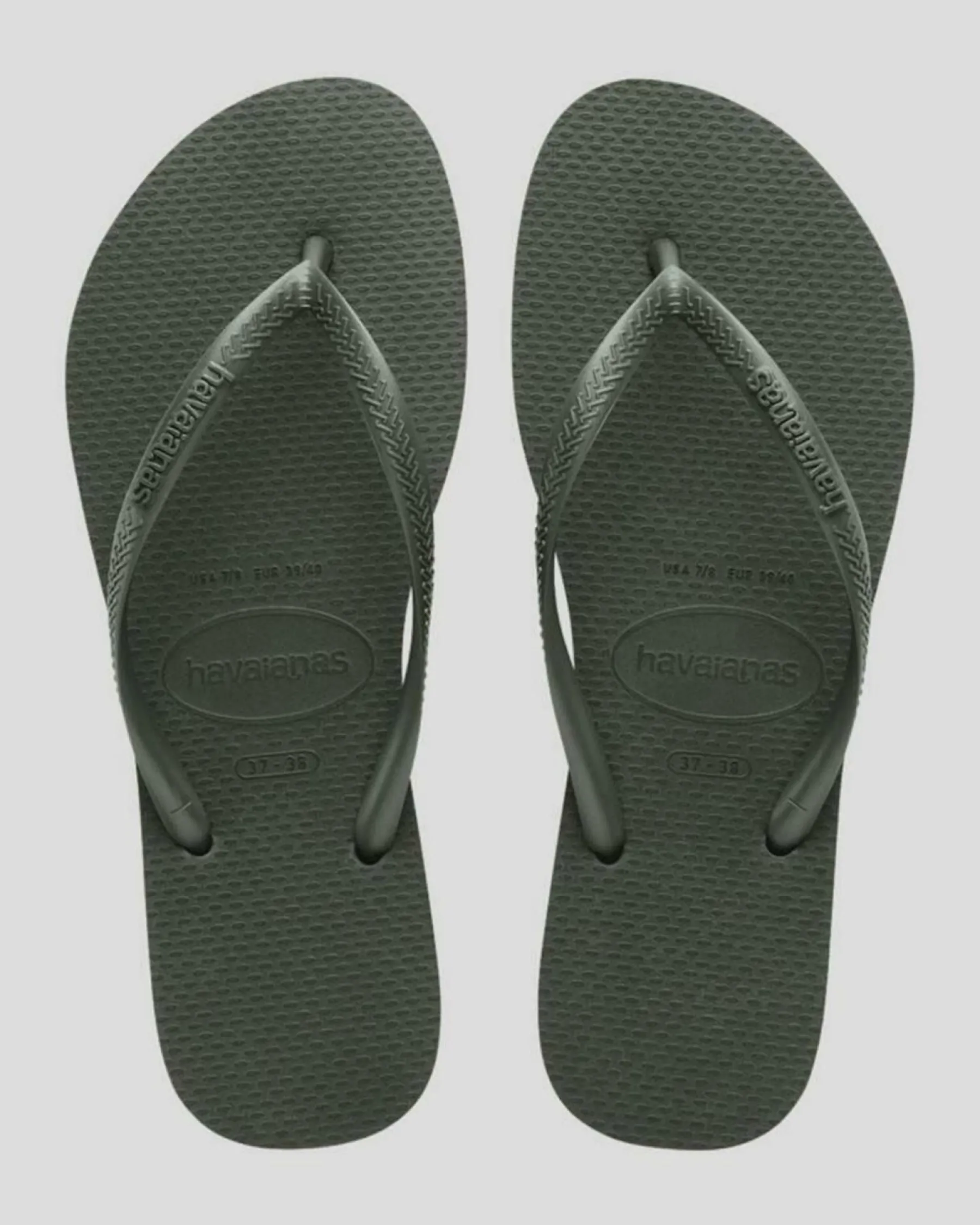 Clearance Slim Metallic Thongs Women Flip Flops