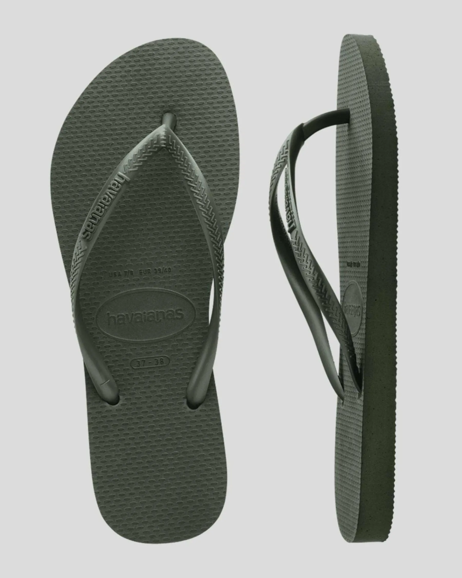 Clearance Slim Metallic Thongs Women Flip Flops
