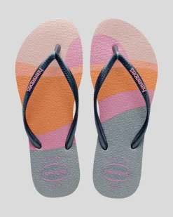 Discount Slim Palette Glow Thongs Women Flip Flops