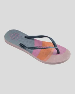 Discount Slim Palette Glow Thongs Women Flip Flops