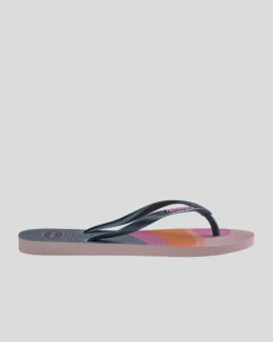 Discount Slim Palette Glow Thongs Women Flip Flops
