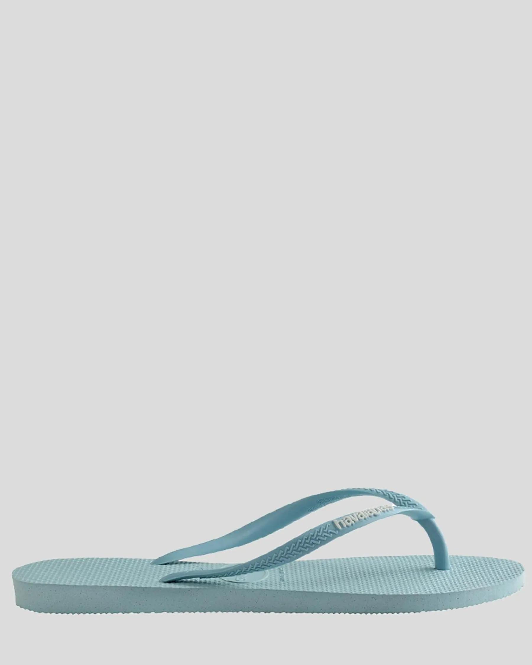 Hot Slim Rubber Logo Thongs Women Flip Flops