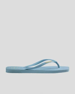 Sale Slim Square Thongs Women Flip Flops