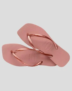 Flip Flops*Havaianas Slim Square Thongs Crocus Rose