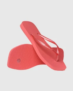 Clearance Slim Square Thongs Women Flip Flops