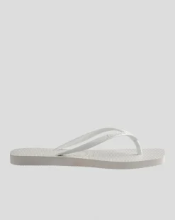 Outlet Slim Square Thongs Women Flip Flops
