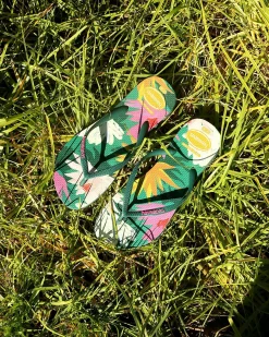 Flip Flops*Havaianas Slim Summer Bliss Thongs Pantanal Green