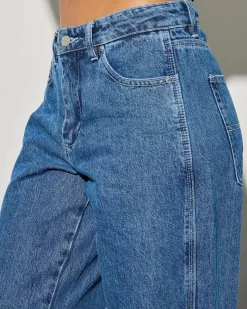 Denim|Bottoms*Worship Supplies Sloucher Jeans Steady Mid Blue