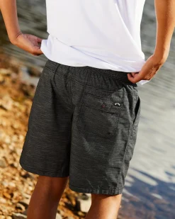 Slub Elastic 18" Walk Shorts Shorts & Bottoms