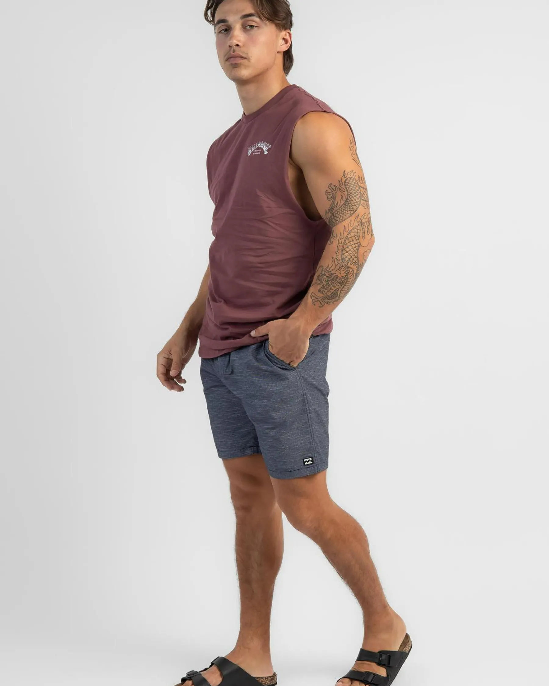 Slub Elastic 18" Walk Shorts Shorts & Bottoms