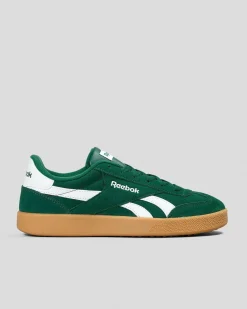 Sneakers*Reebok Smash Edge Shoes Dark Green/white/gum