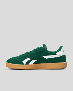 Sneakers*Reebok Smash Edge Shoes Dark Green/white/gum