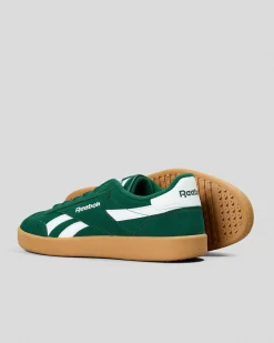Sneakers*Reebok Smash Edge Shoes Dark Green/white/gum