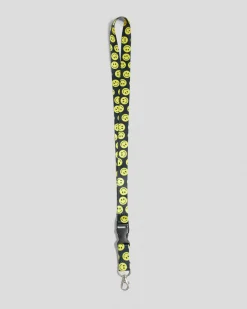 Gifts & Novelty*Lucid Smiley 2.0 Lanyard Black