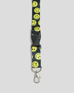 Gifts & Novelty*Lucid Smiley 2.0 Lanyard Black