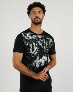 Tops & T-Shirts*Dexter Smoke T-Shirt Black