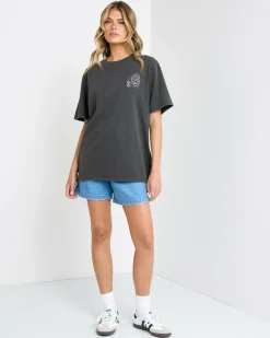 Hot Snail Vintage T-Shirt Women Tops
