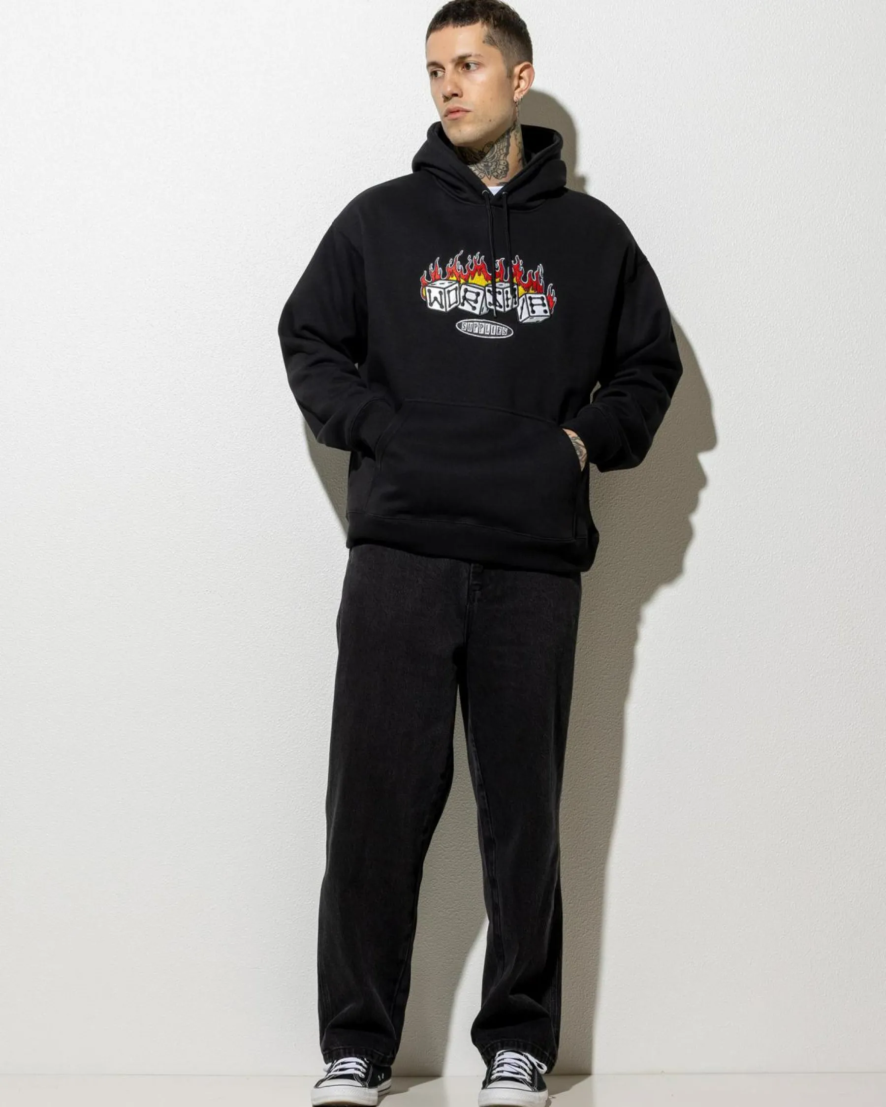 Hoodies & Sweatshirts*Worship Supplies Snake Eyes Hoodie Black
