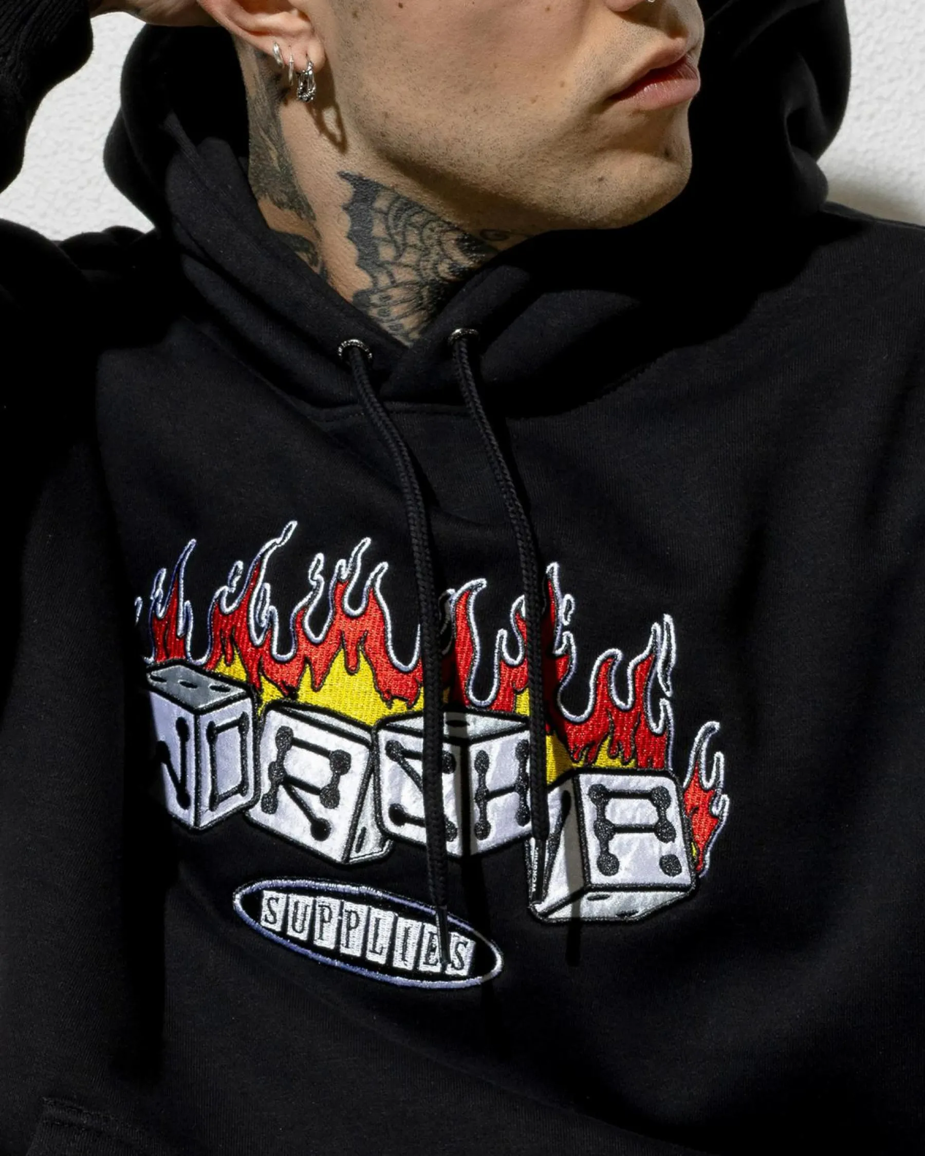 Hoodies & Sweatshirts*Worship Supplies Snake Eyes Hoodie Black