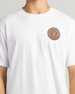 Tops & T-Shirts*Element Snakehood T-Shirt Optic White