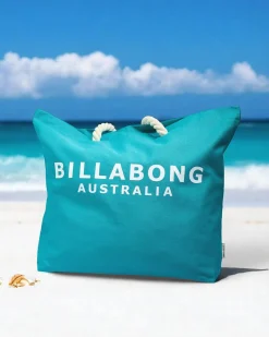 Beach Accessories|Bags*Billabong Society Beach Bag Blue Bird