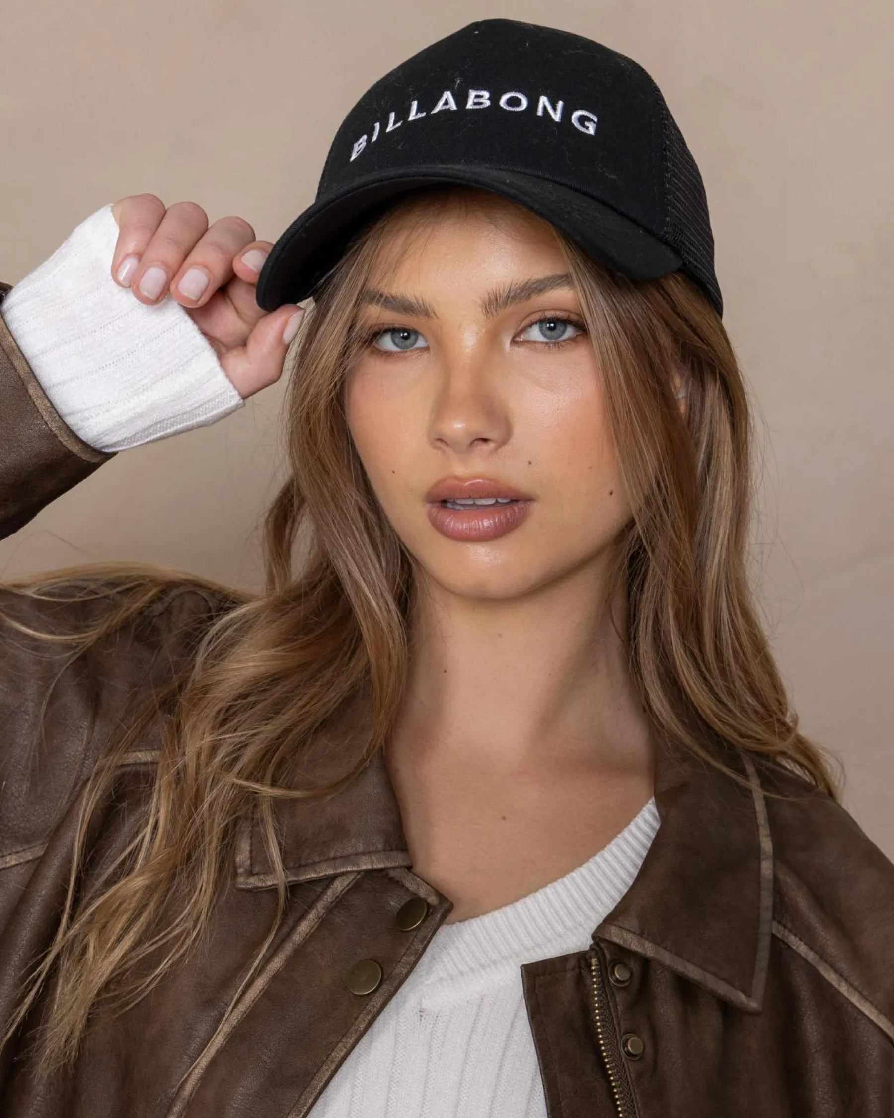 Headwear*Billabong Society Trucker Cap Black
