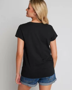 Tops*Billabong Society T-Shirt Black