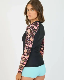New Sol Song Pipa Long Sleeve Rash Vest Women Rash Vests