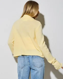 Knitwear|Jackets & Coats*Indikah Solana Knit Cardigan Butter