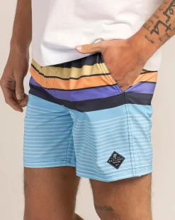 Outlet Solarcrest Elastic Waist Board Shorts Board Shorts|Shorts & Bottoms