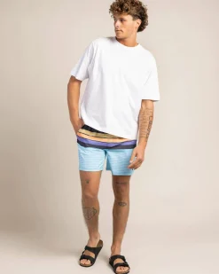 Outlet Solarcrest Elastic Waist Board Shorts Board Shorts|Shorts & Bottoms