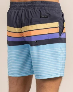Outlet Solarcrest Elastic Waist Board Shorts Board Shorts|Shorts & Bottoms