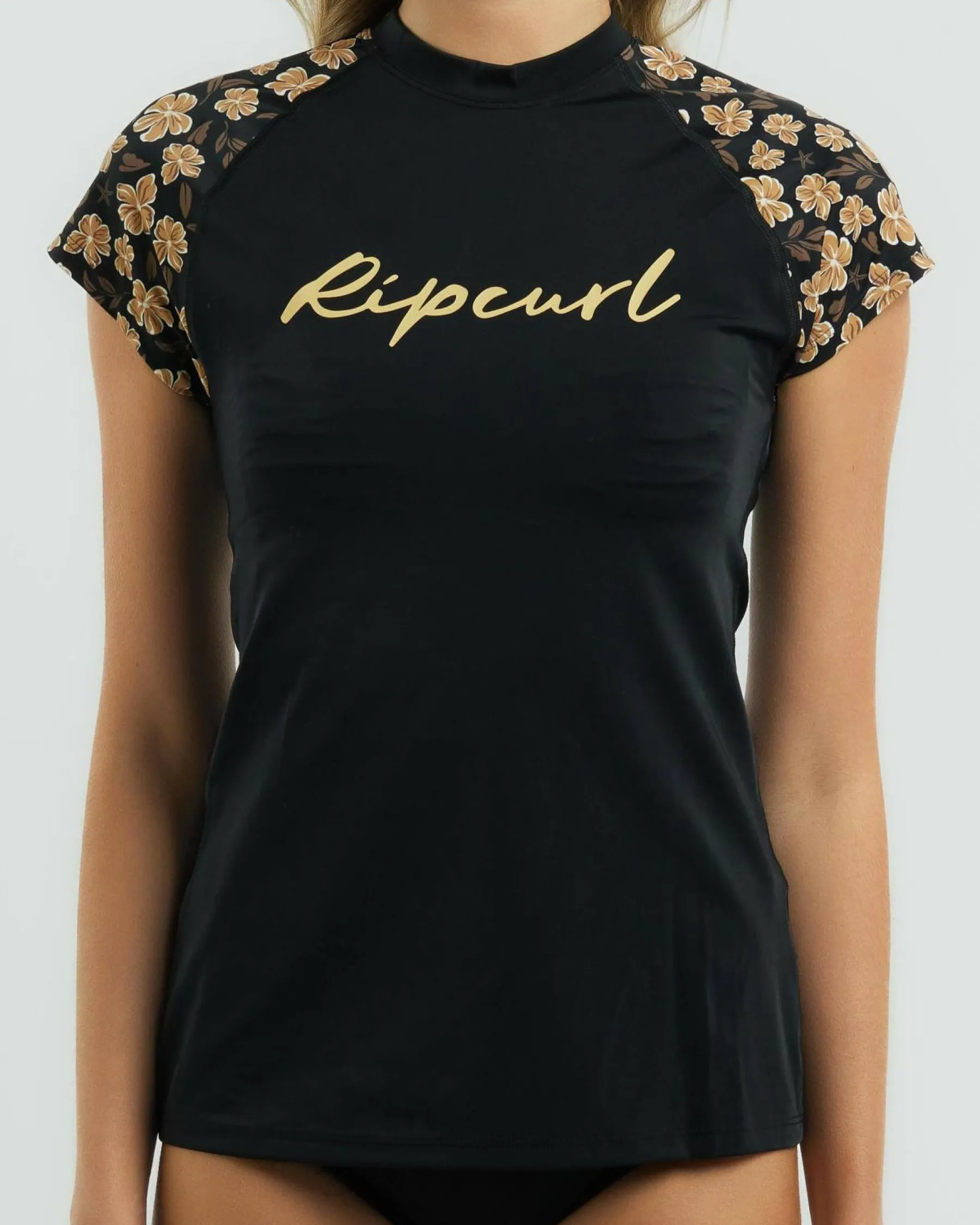Outlet Soleil UPF Cap Sleeve Rash Vest Women Rash Vests