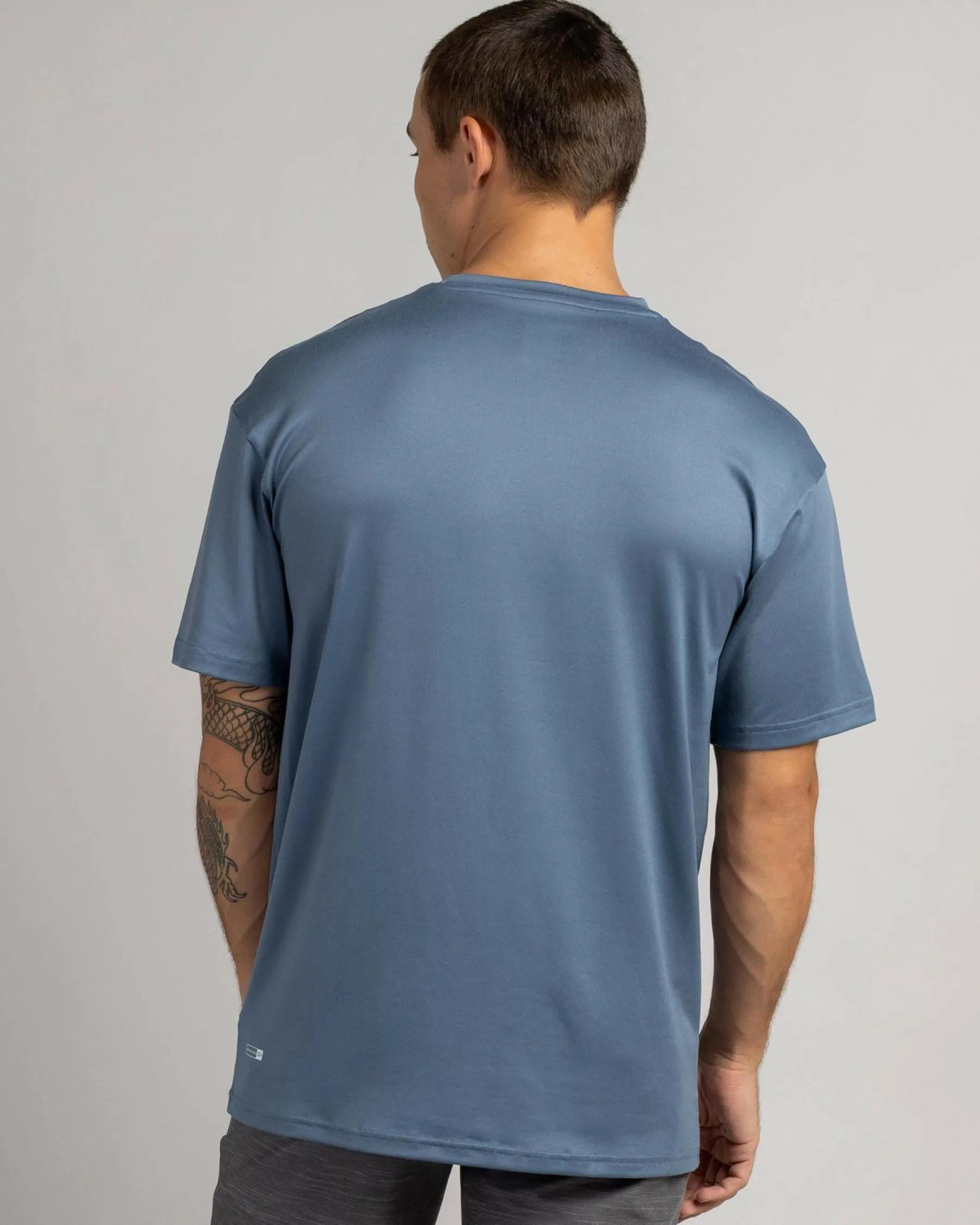 Outlet Solid Streak Short Sleeve Surf T-Shirt Rashies