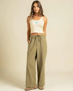 Tops*Rhythm Solitude Tank Top White