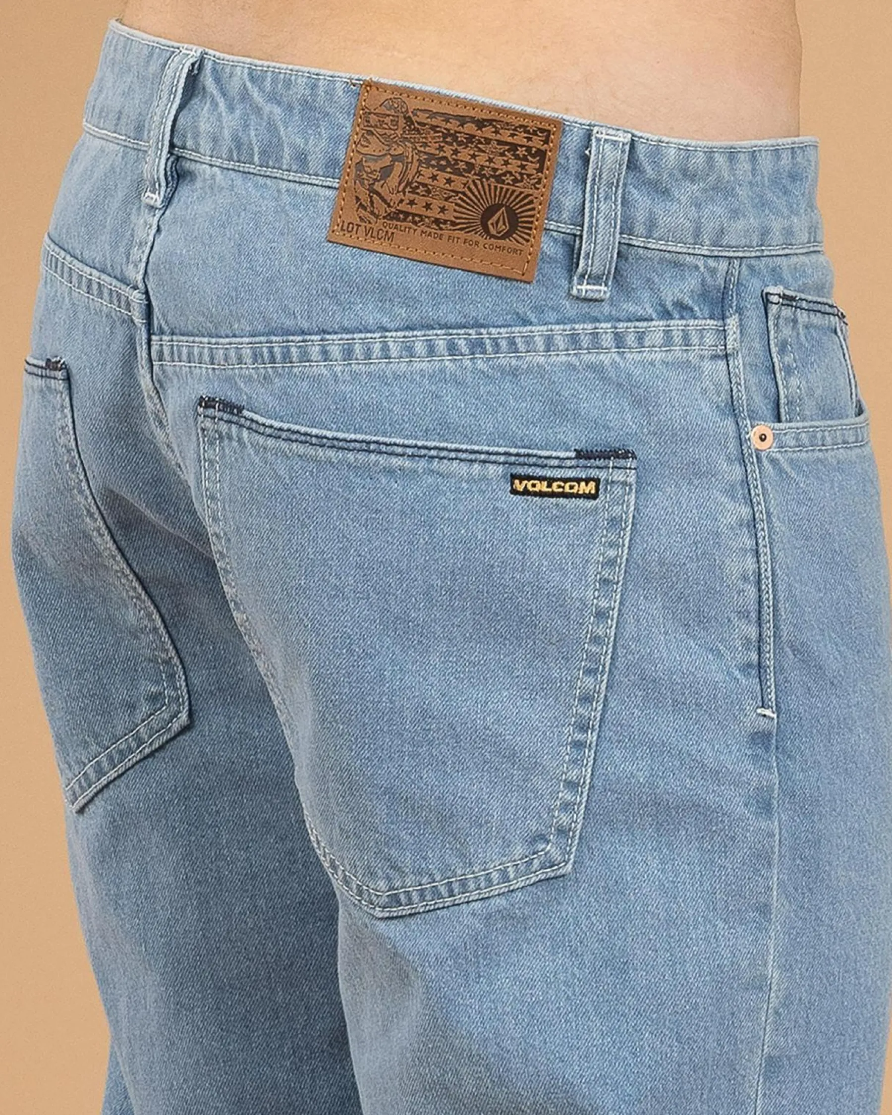 Denim|Shorts & Bottoms*Volcom Solver Denim Jeans Camper Blue
