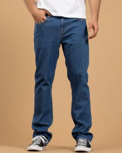 Shorts & Bottoms*Volcom Solver Modern Fit Jeans Bold Blue