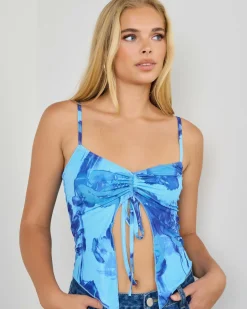 Tops*Mooloola Sonni Top Blue