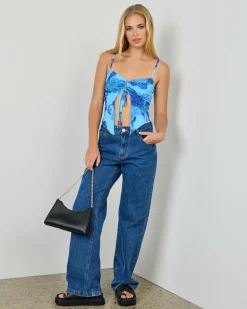 Tops*Mooloola Sonni Top Blue