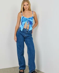 Tops*Mooloola Sonni Top Blue