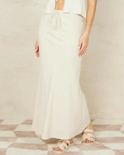 Discount Soph Hawaii Maxi Skirt Women Sets|Linen Blend