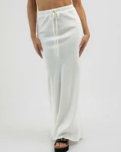Outlet Soph Hawaii Maxi Skirt Women Sets|Linen Blend