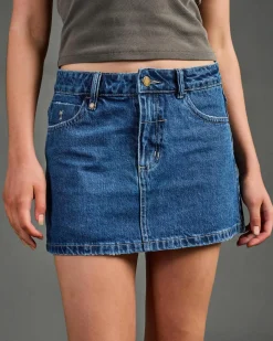 Bottoms*Thrills Sophie Skirt Vintage Rinse Blue